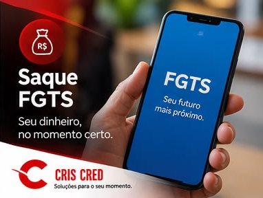 Saque FGTS — Cris Cred